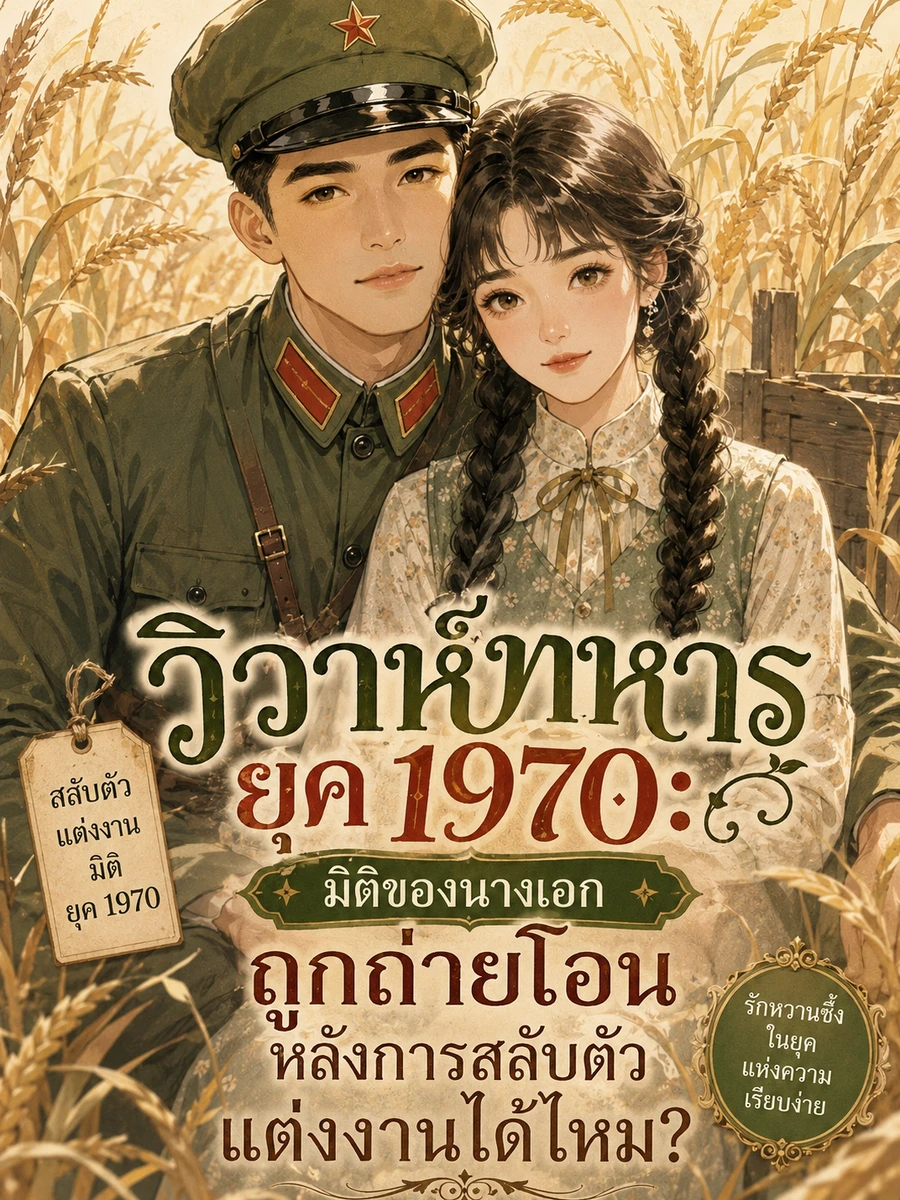 ปก (จบแล้ว)วิวาห์ทหารยุค 1970: มิติของนางเอกถูกถ่ายโอนหลังการสลับตัวแต่งงาน