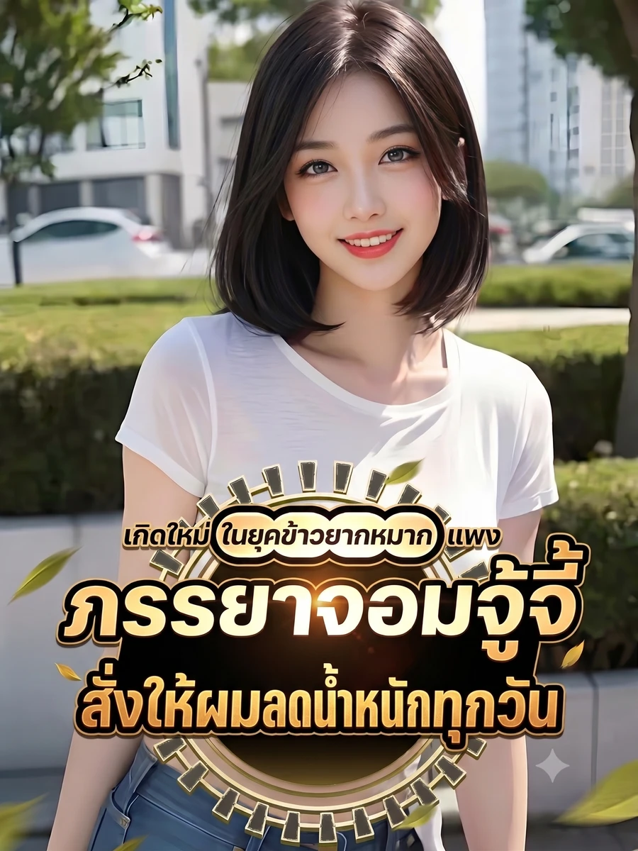 ปก เกิดใหม่ในยุคข้าวยากหมากแพง ภรรยาจอมจู้จี้สั่งให้ผมลดน้ําหนักทุกวัน