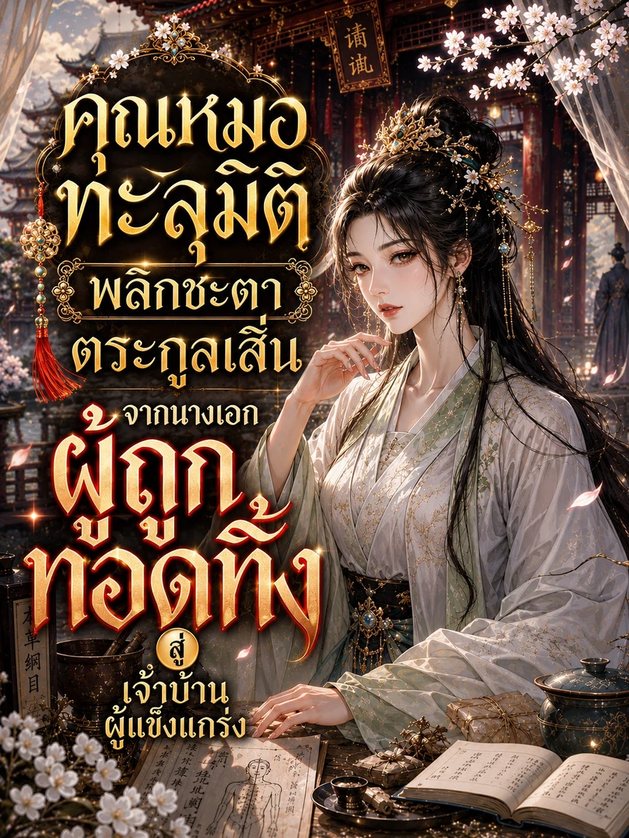 ปก คุณหมอทะลุมิติ พลิกชะตาตระกูลเสิ่น จากนางเอกผู้ถูกทอดทิ้ง สู่เจ้าบ้านผู้แข็งแกร่ง