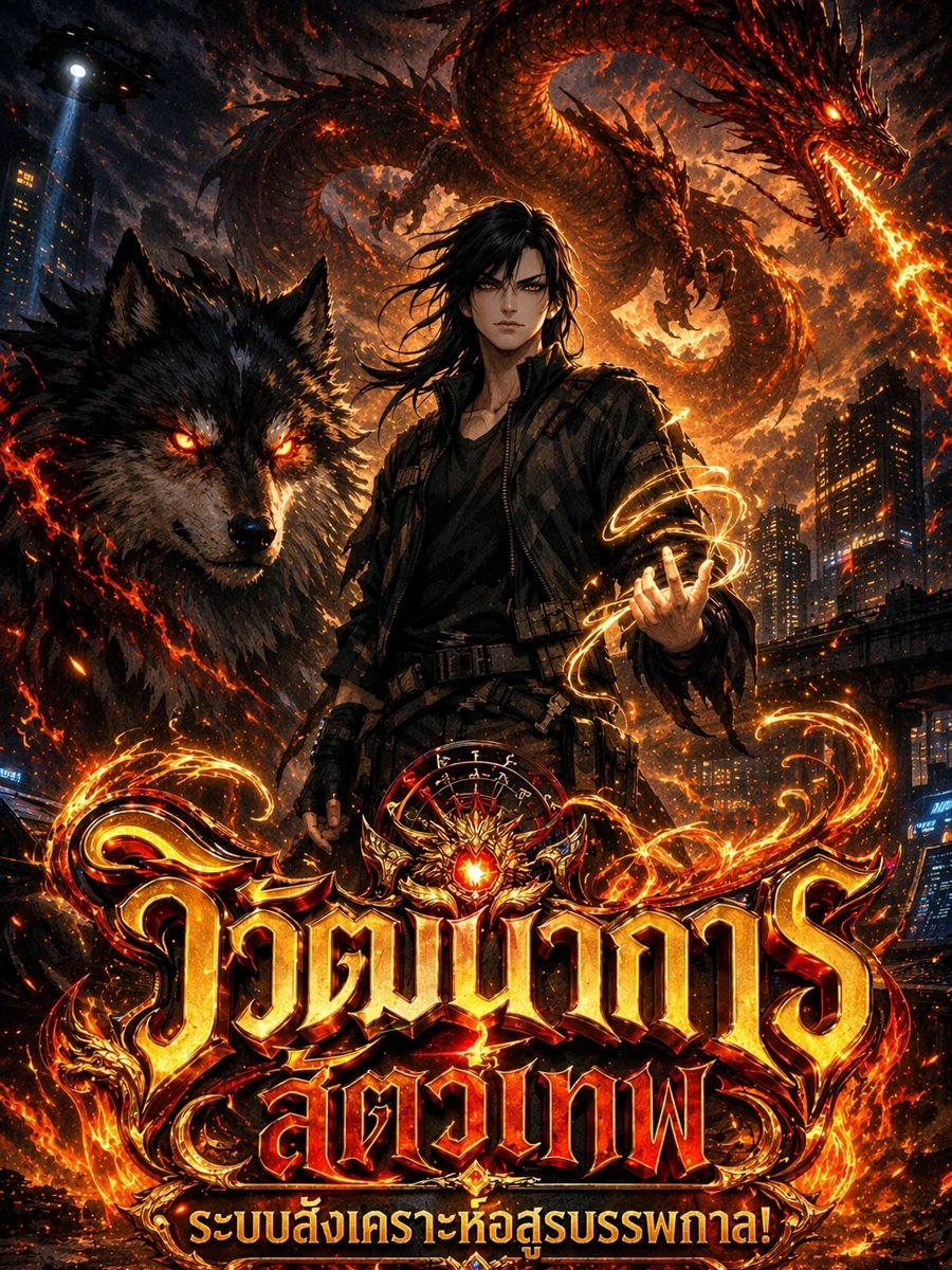 ปก วิวัฒนาการสัตว์เทพ ระบบสังเคราะห์อสูรบรรพกาล!