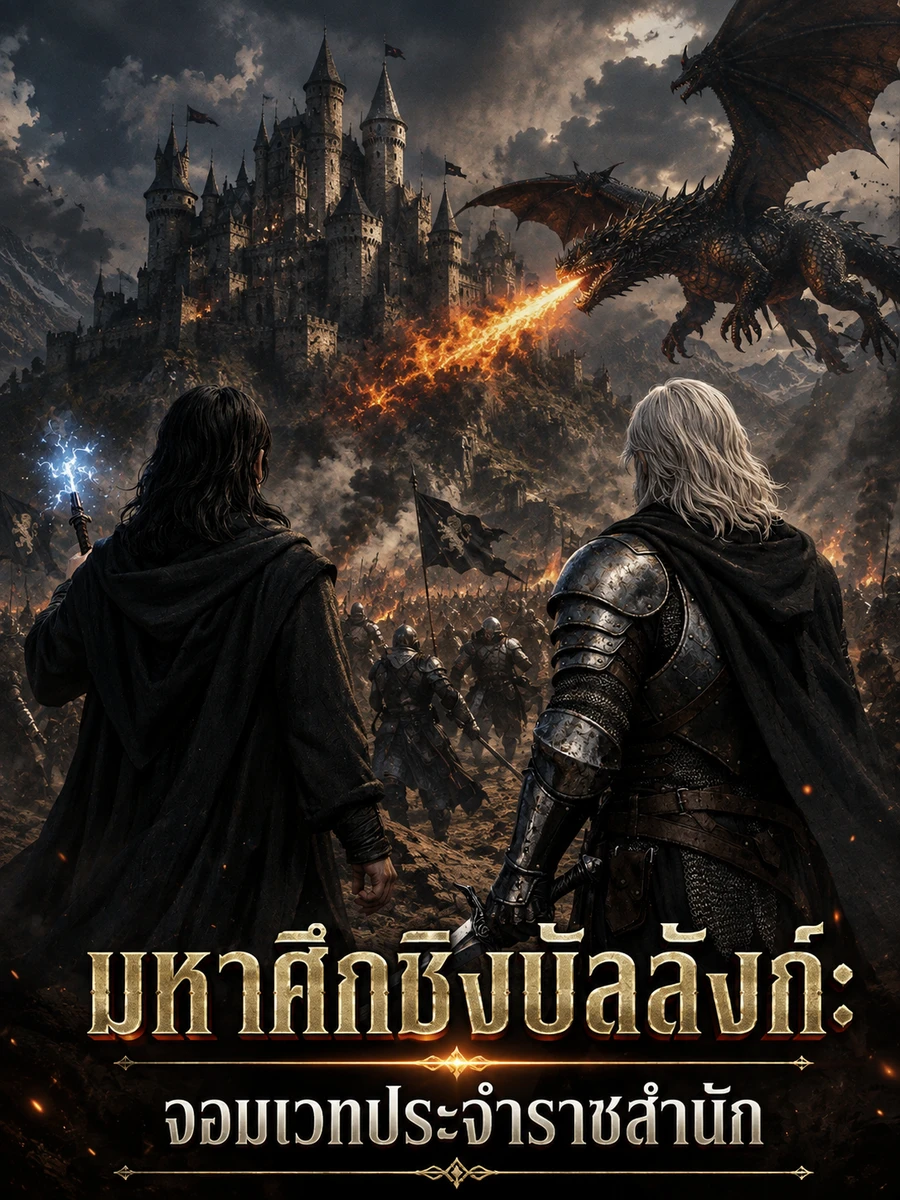 ปก มหาศึกชิงบัลลังก์: จอมเวทประจําราชสํานัก