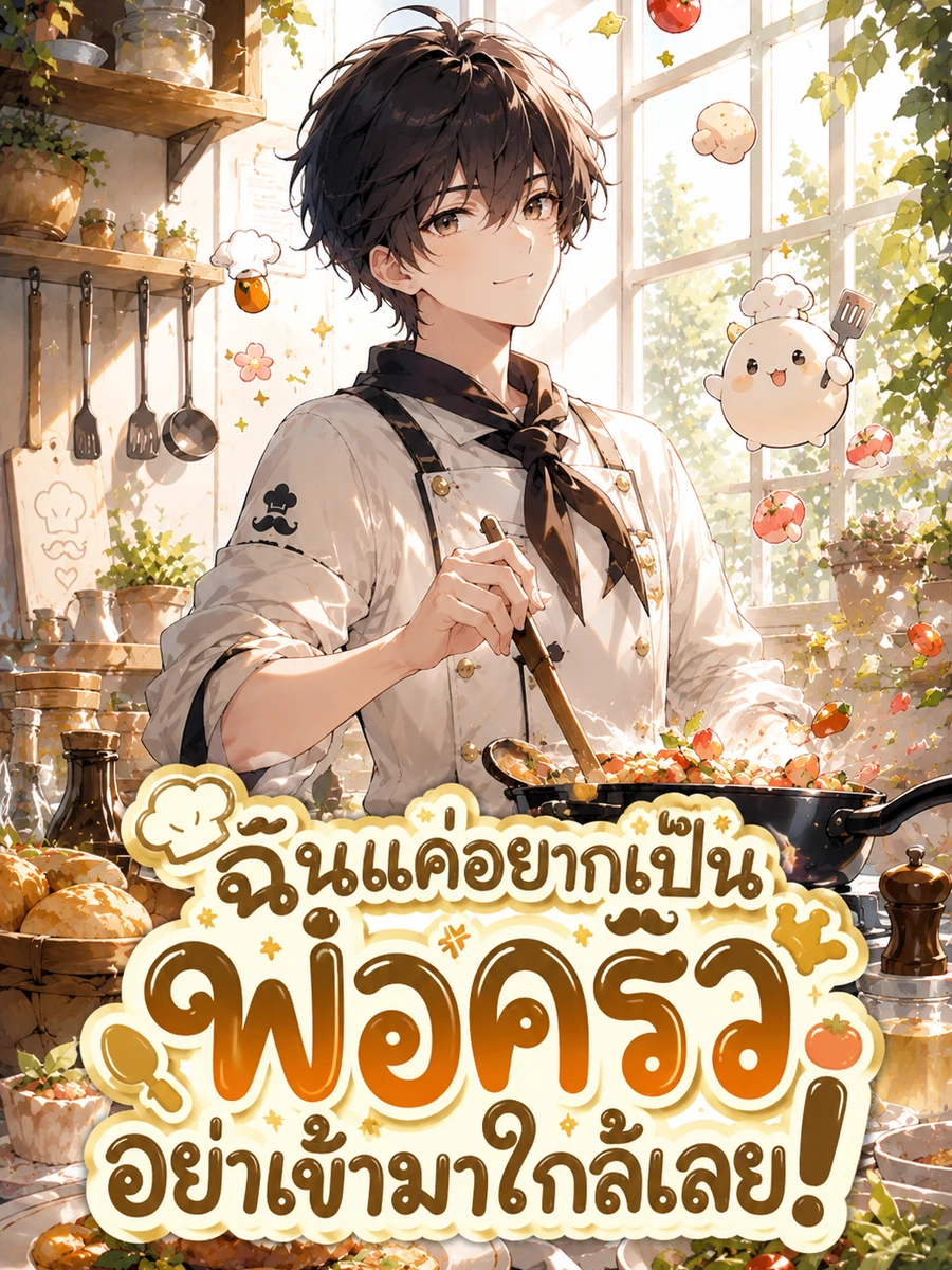 ปก ฉันแค่อยากเป็นพ่อครัว อย่าเข้ามาใกล้เลย!