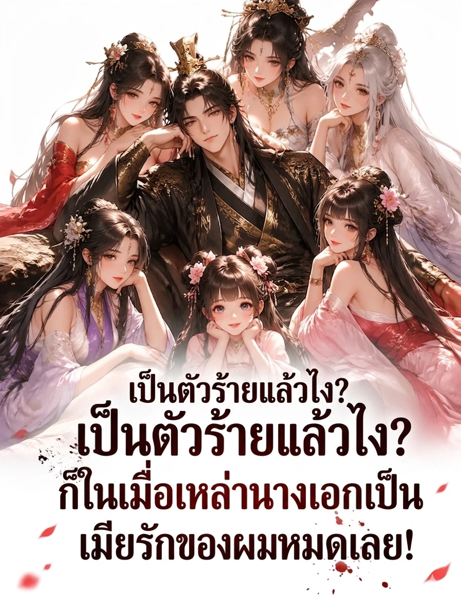 ปก (ชนต้นฉบับ)"เป็นตัวร้ายแล้วไง? ก็ในเมื่อเหล่านางเอกเป็นเมียรักของผมหมดเลย!"