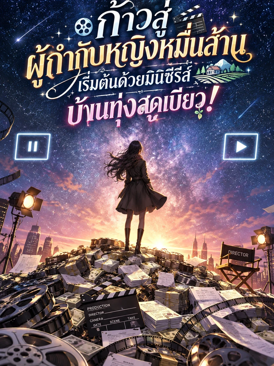 ปก (จบแล้ว) ก้าวสู่ผู้กํากับหญิงหมื่นล้าน เริ่มต้นด้วยมินิซีรีส์บ้านทุ่งสุดเบียว!