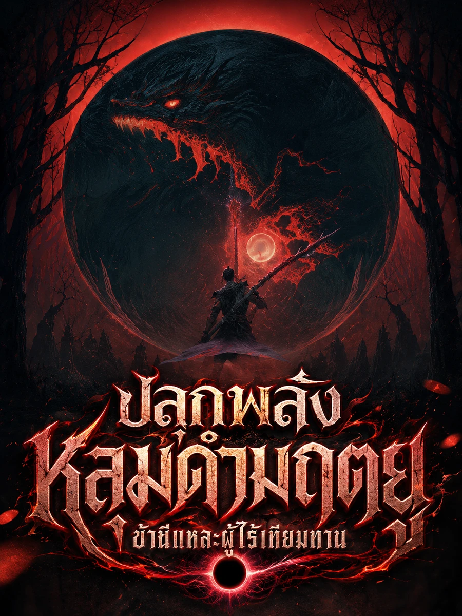 ปก ปลุกพลังหลุมดํามฤตยู ข้านี่แหละผู้ไร้เทียมทาน