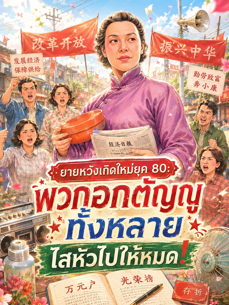 ปก (จบแล้ว) ยายหวังเกิดใหม่ยุค 80: พวกอกตัญญูทั้งหลาย ไสหัวไปให้หมด!