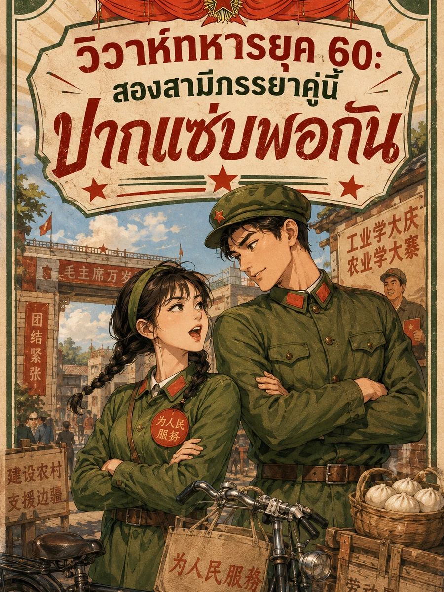 ปก (จบแล้ว) วิวาห์ทหารยุค 60: สองสามีภรรยาคู่นี้ปากแซ่บพอกัน!