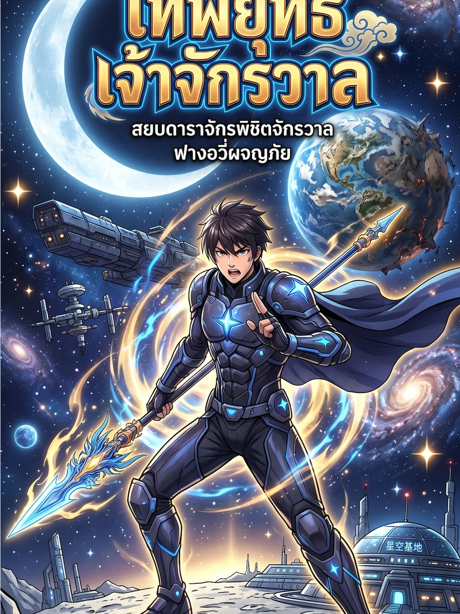ปก เทพยุทธ์เจ้าจักรวาล!