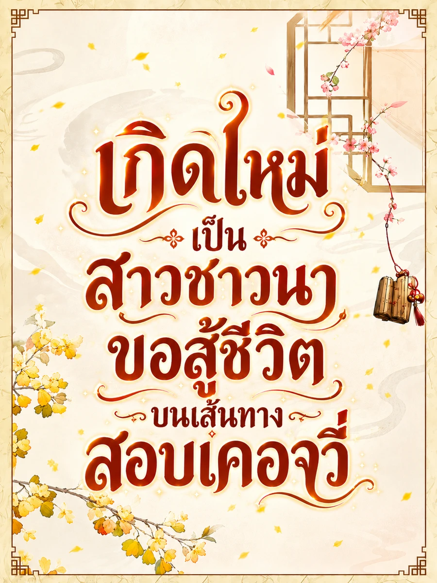 ปก (จบแล้ว) เกิดใหม่เป็นสาวชาวนา ขอสู้ชีวิตบนเส้นทางสอบเคอจวี่