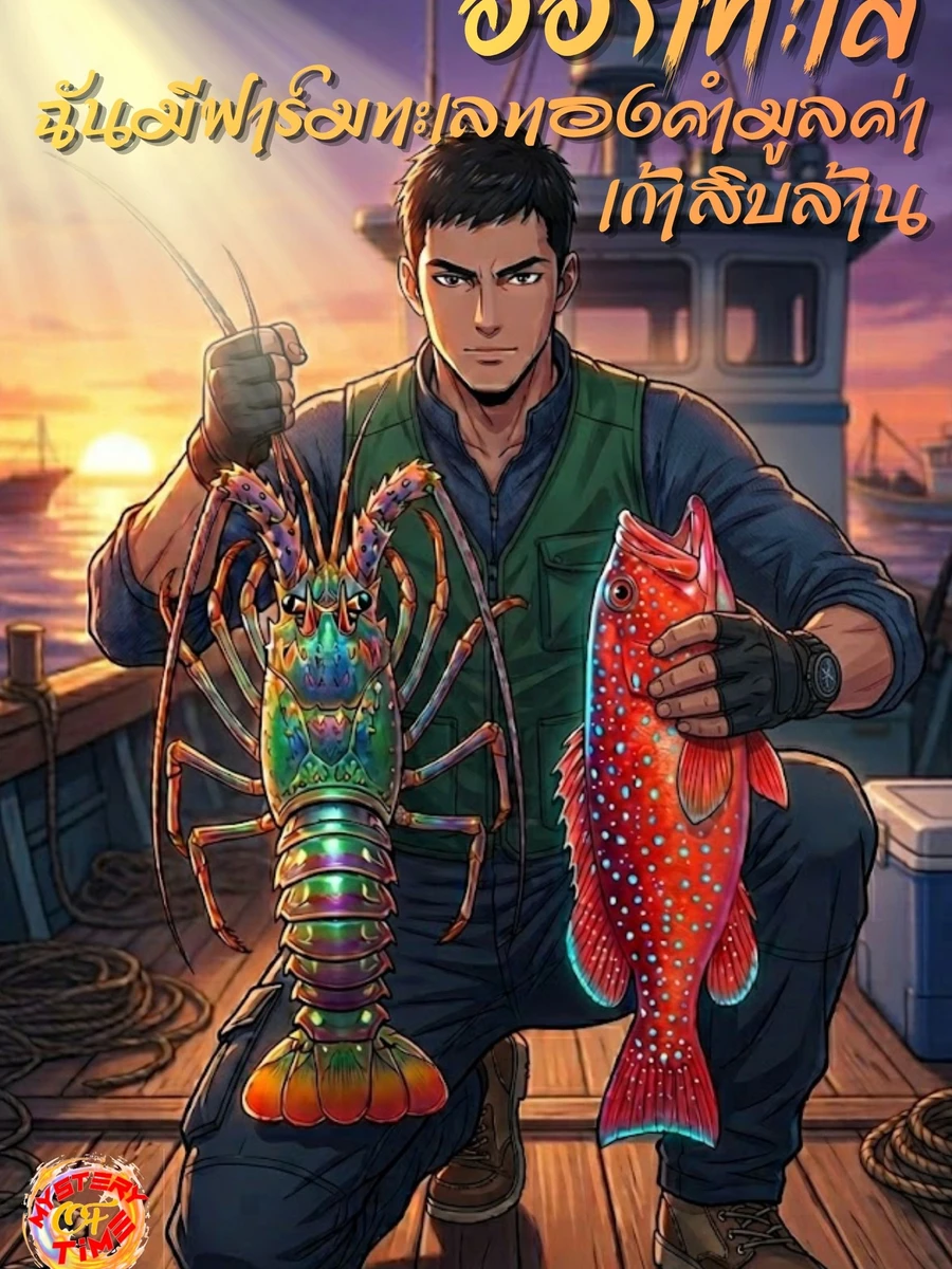 ปก ออกทะเล ฉันมีฟาร์มทะเลทองคํามูลค่าเก้าสิบล้าน