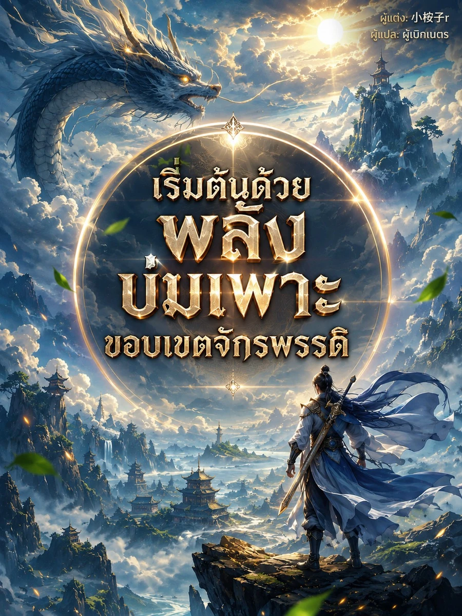ปก เริ่มต้นด้วยพลังบ่มเพาะขอบเขตจักรพรรดิ