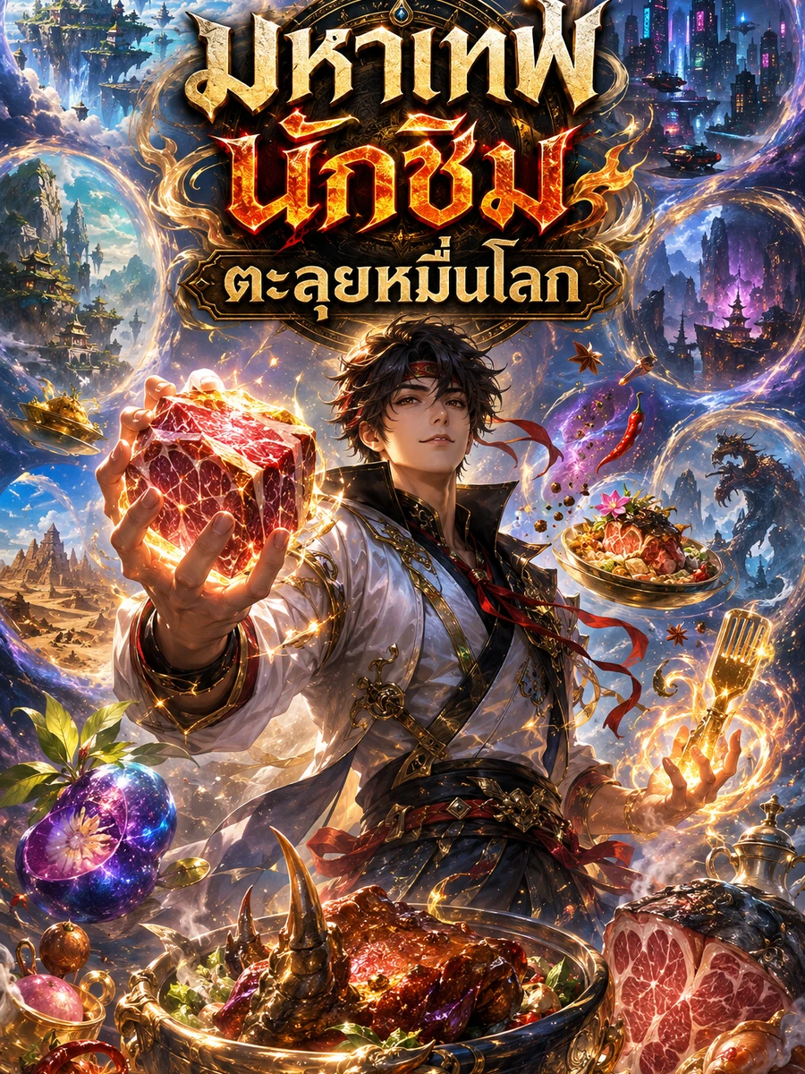 ปก มหาเทพนักชิมตะลุยหมื่นโลก