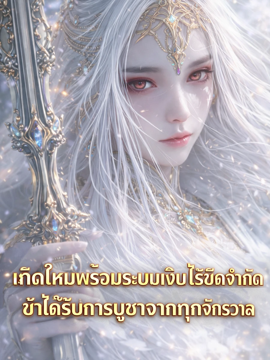 ปก เกิดใหม่พร้อมระบบเงินไร้ขีดจํากัด ข้าได้รับการบูชาจากทุกจักรวาล