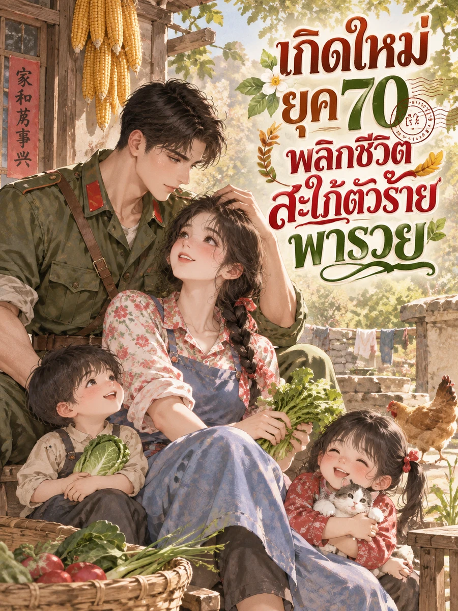 ปก (ฟรี 100) เกิดใหม่ยุค 70 พลิกชีวิตสะใภ้ตัวร้ายพารวย