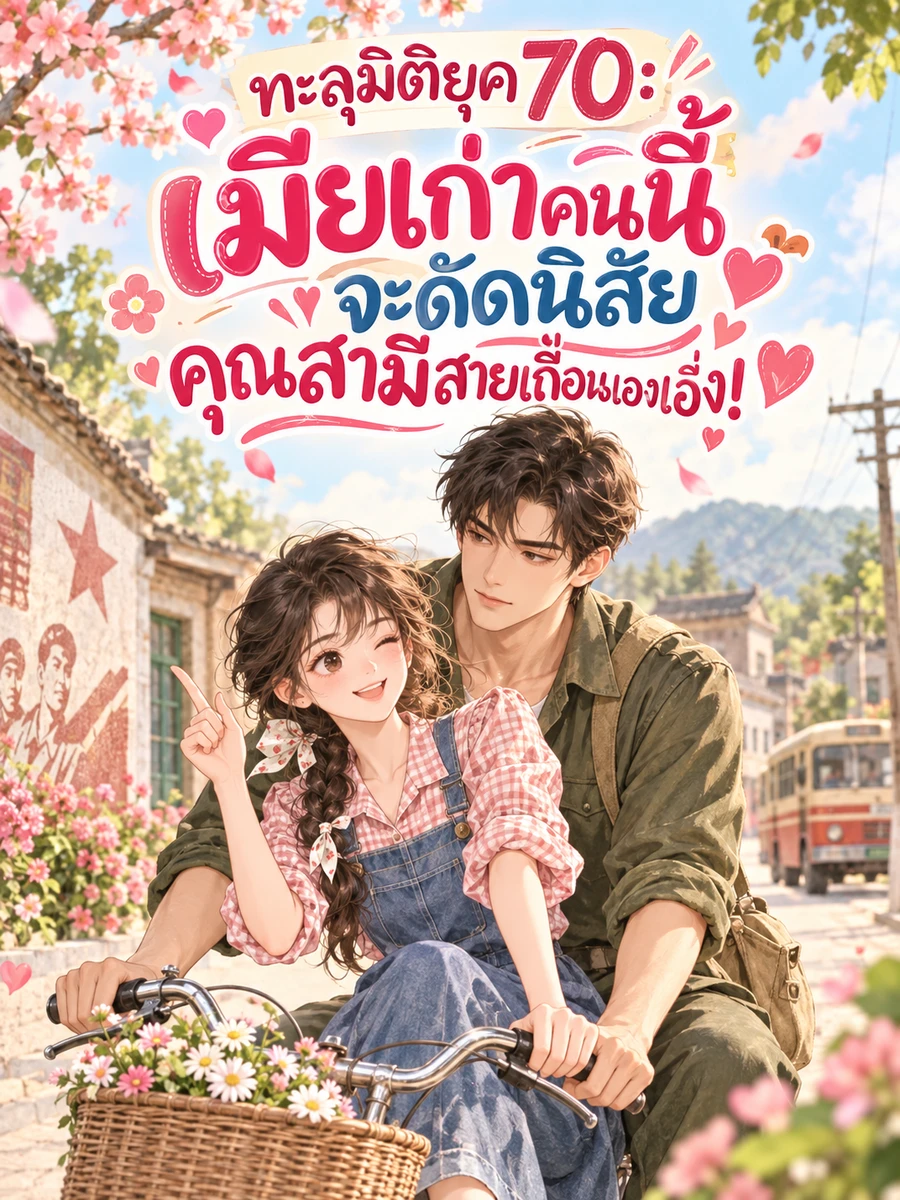 ปก ทะลุมิติยุค 70: เมียเก่าคนนี้ จะดัดนิสัยคุณสามีสายเถื่อนเอง!