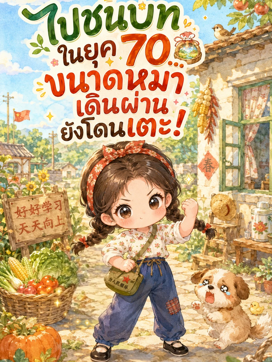 ปก ไปชนบทในยุค 70...ขนาดหมาเดินผ่านยังโดนเตะ!