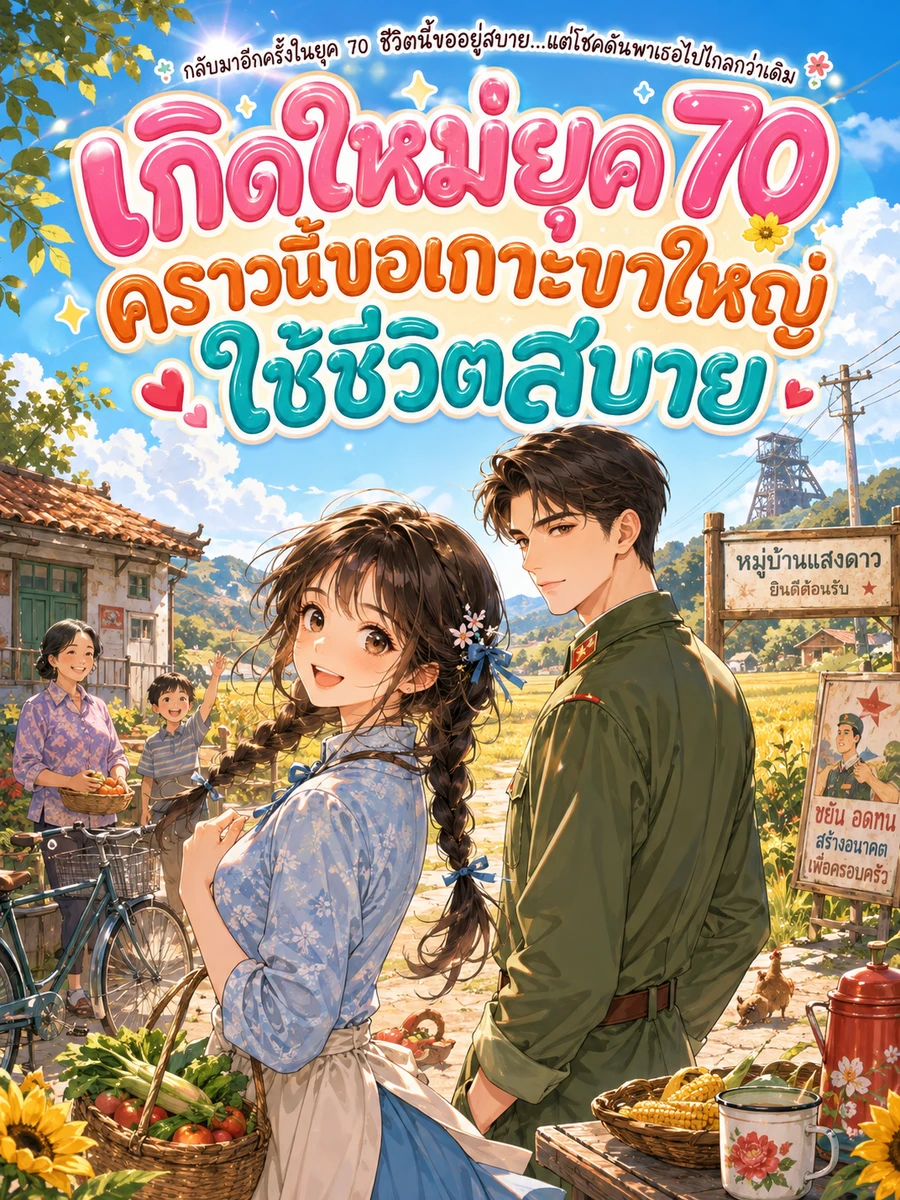 ปก [จบแล้ว]เกิดใหม่ยุค 70 คราวนี้ขอเกาะขาใหญ่ใช้ชีวิตสบาย