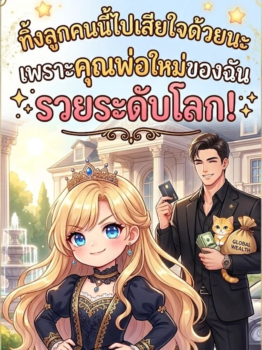 ปก "ทิ้งลูกคนนี้ไปเสียใจด้วยนะ เพราะคุณพ่อใหม่ของฉันรวยระดับโลก!"