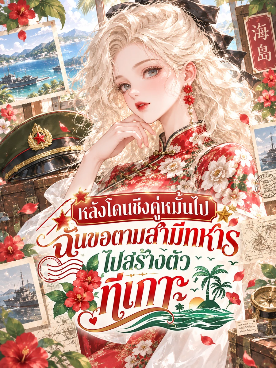 ปก (จบแล้ว) หลังโดนชิงคู่หมั้นไป ฉันขอตามสามีทหารไปสร้างตัวที่เกาะ