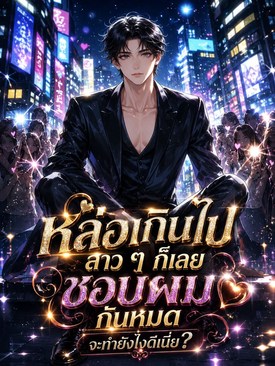 ปก หล่อเกินไป สาว ๆ ก็เลยชอบผมกันหมด จะทํายังไงดีเนี่ย?