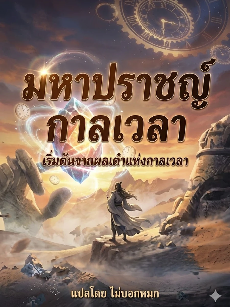 ปก มหาปราชญ์กาลเวลา เริ่มต้นจากผลเต๋าแห่งกาลเวลา