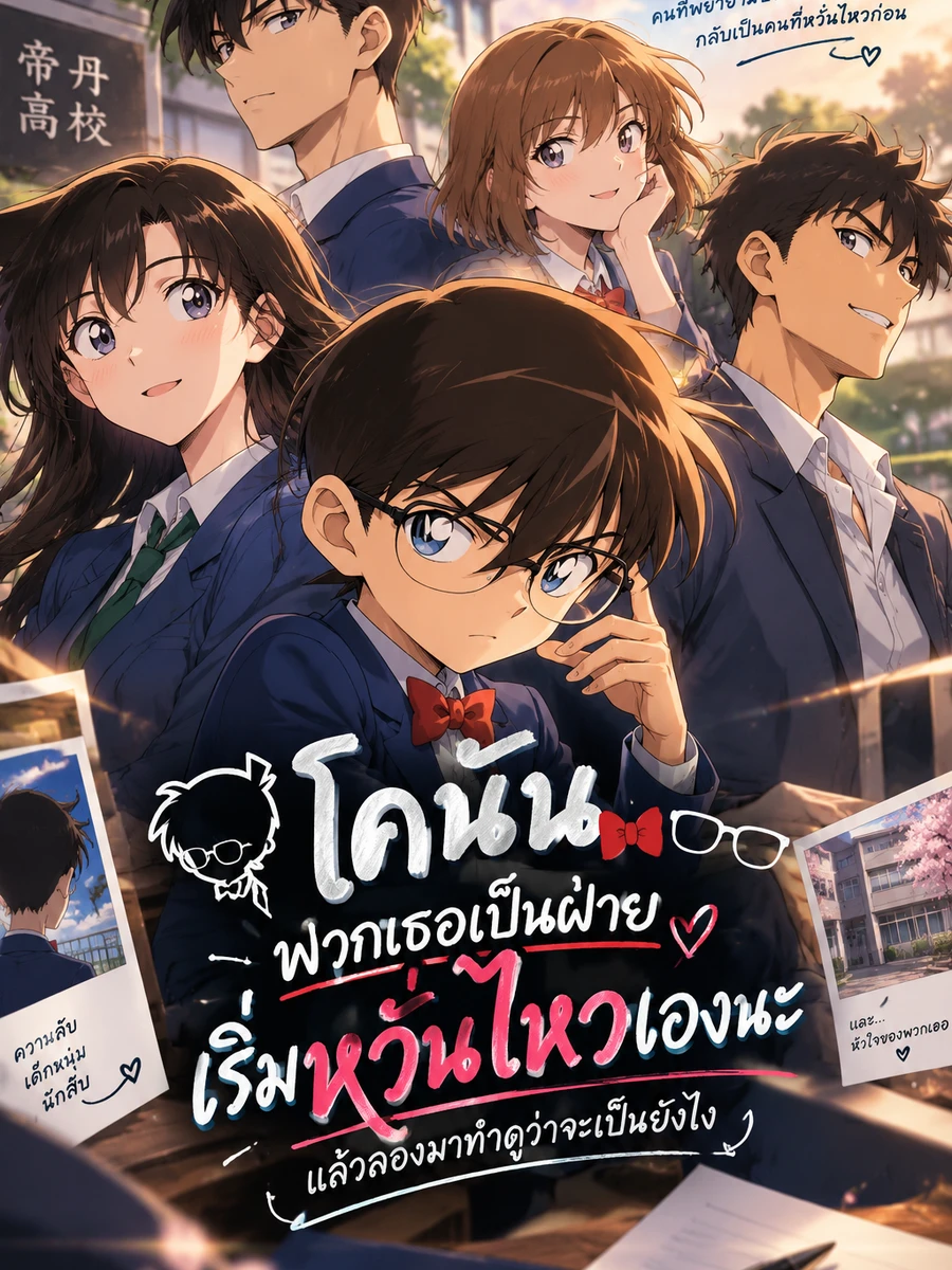 ปก โคนัน: ก็พวกเธอเป็นฝ่ายเริ่มหวั่นไหวเองนะ
