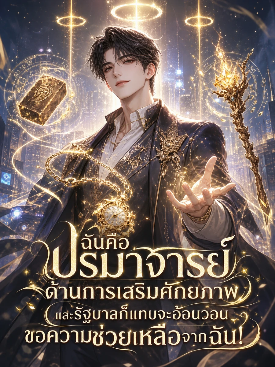 ปก ฉันคือปรมาจารย์ด้านการเสริมศักยภาพ และรัฐบาลก็แทบจะอ้อนวอนขอความช่วยเหลือจากฉัน!