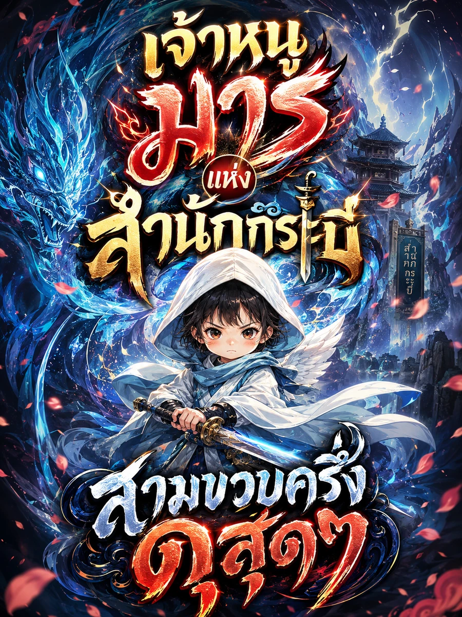 ปก เจ้าหนูมารแห่งสํานักกระบี่ สามขวบครึ่งดุสุดๆ