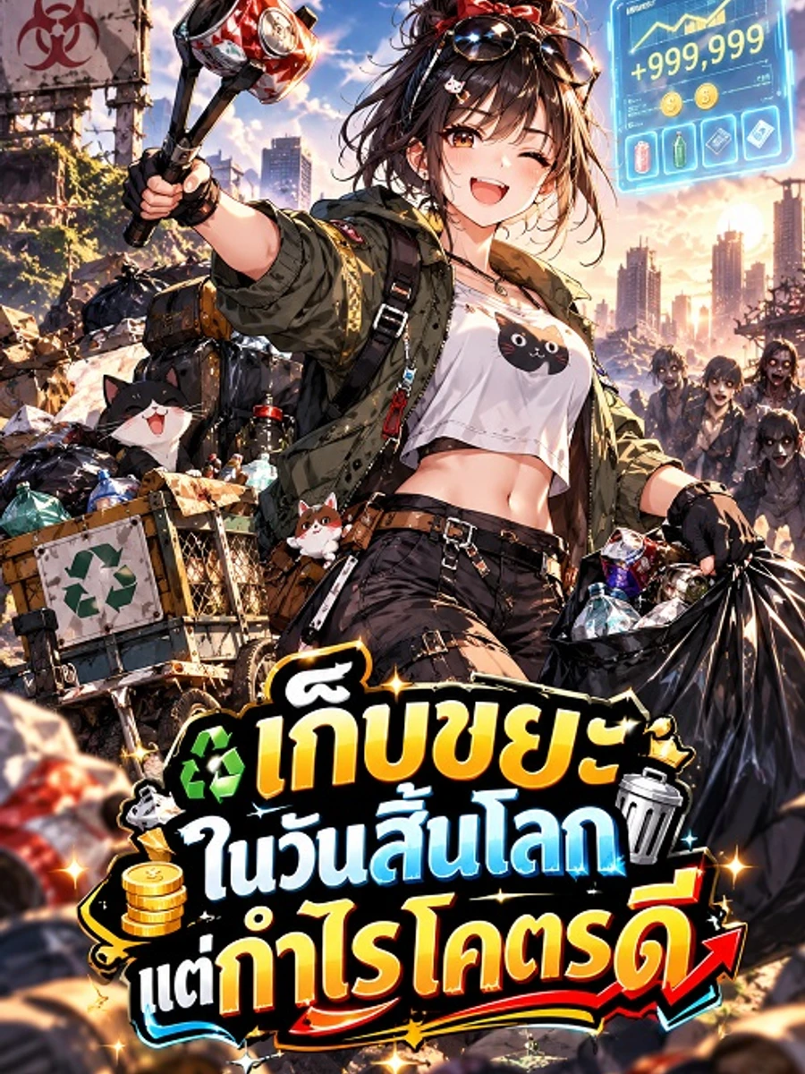 ปก เก็บขยะในวันสิ้นโลก แต่กําไรโคตรดี
