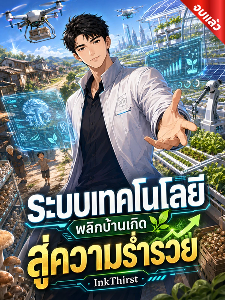 ปก ระบบเทคโนโลยีพลิกบ้านเกิดสู่ความร่ํารวย (จบ)