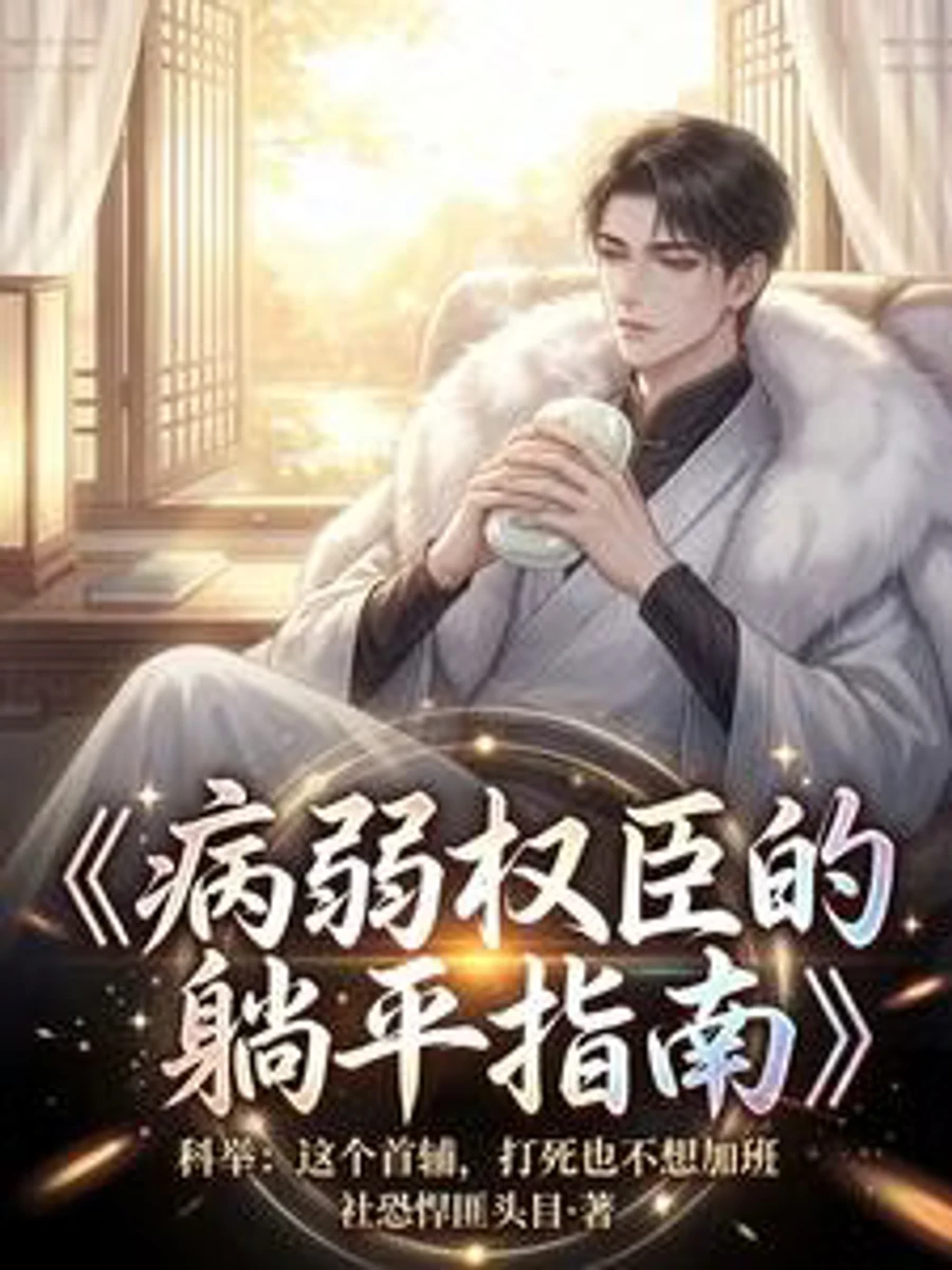 ปก "คู่มือเอนกายพักผ่อนของเสนาบดีอมโรคผู้ทรงอํานาจ"