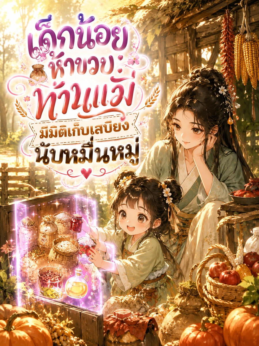 ปก เด็กน้อยห้าขวบ: ท่านแม่มีมิติเก็บเสบียงนับหมื่นหมู่