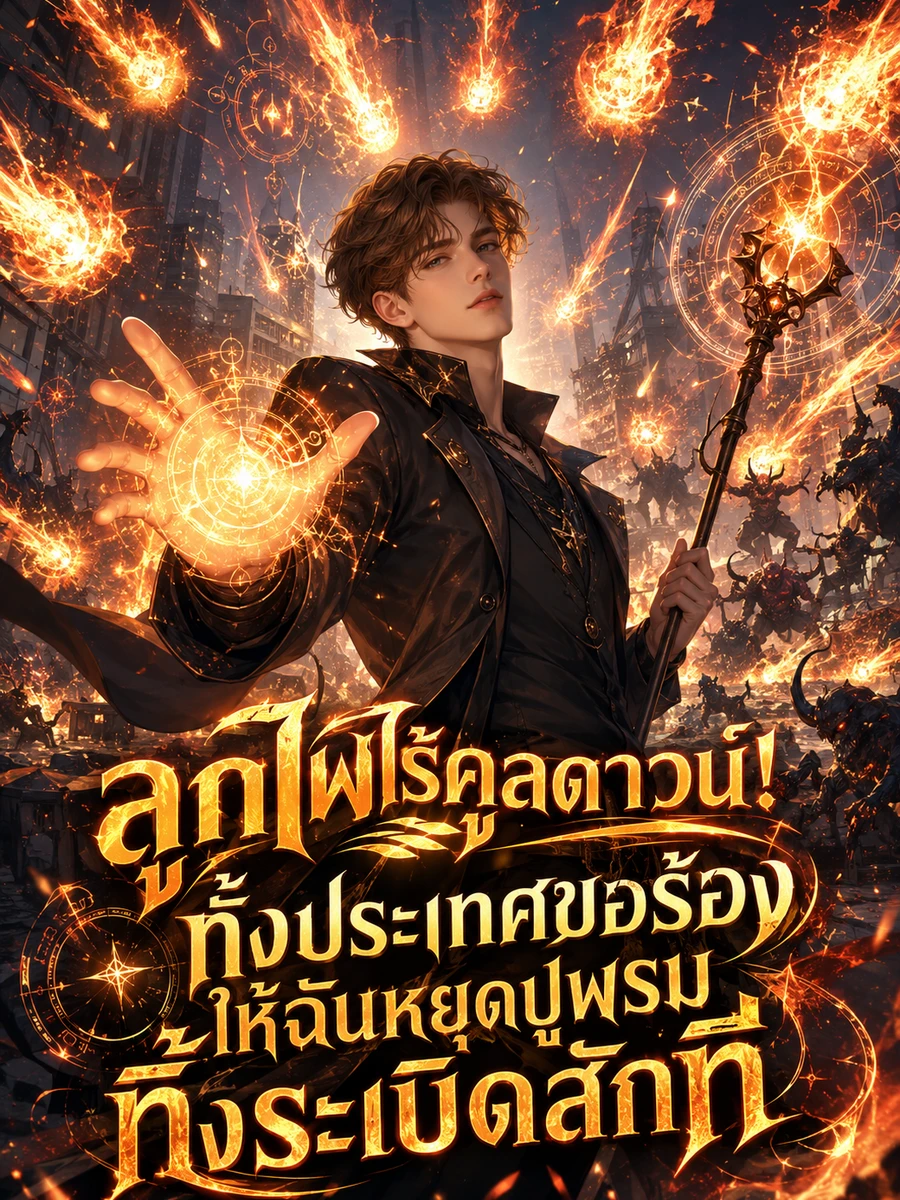 ปก ลูกไฟไร้คูลดาวน์! ทั้งประเทศขอร้องให้ฉันหยุดปูพรมทิ้งระเบิดสักที