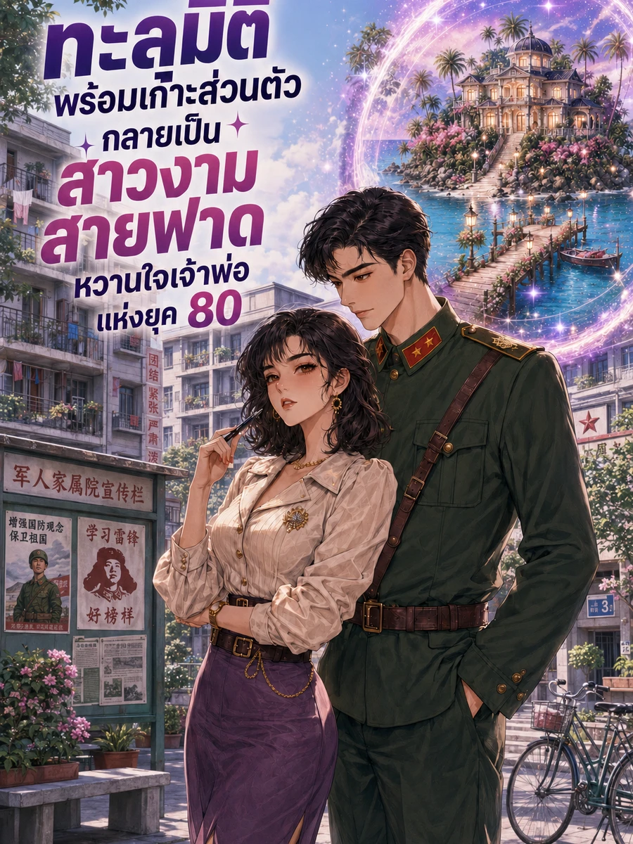 ปก [จบแล้ว] ทะลุมิติพร้อมเกาะส่วนตัว กลายเป็นสาวงามสายฟาด หวานใจเจ้าพ่อแห่งยุค 80