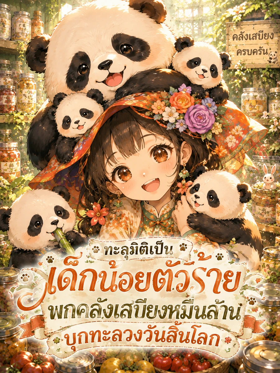 ปก (จบแล้ว) ทะลุมิติเป็นเด็กน้อยตัวร้าย พกคลังเสบียงหมื่นล้านบุกทะลวงวันสิ้นโลก