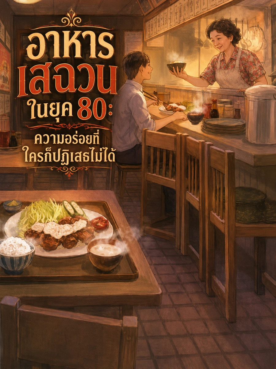 ปก อาหารเสฉวนในยุค 80: ความอร่อยที่ใครก็ปฏิเสธไม่ได้