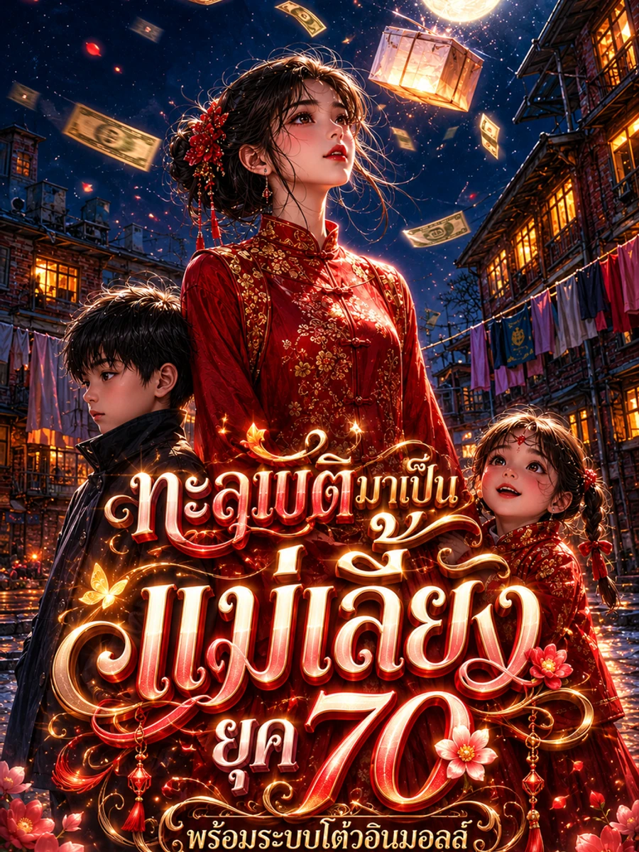 ปก ทะลุมิติมาเป็นแม่เลี้ยงยุค 70 พร้อมระบบโต่วอินมอลล์