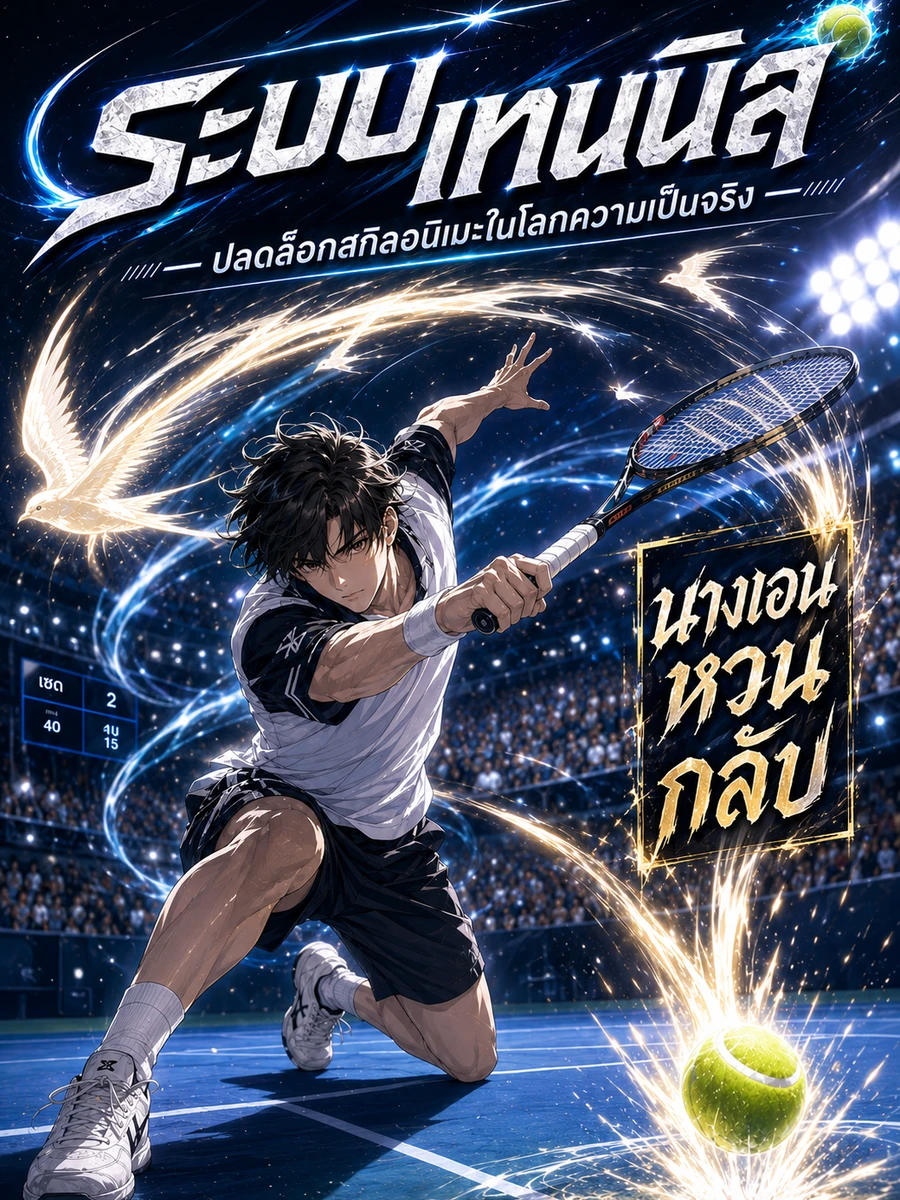 ปก ระบบเทนนิส: ปลดล็อกสกิลจากอนิเมะสู้โลกความเป็นจริง