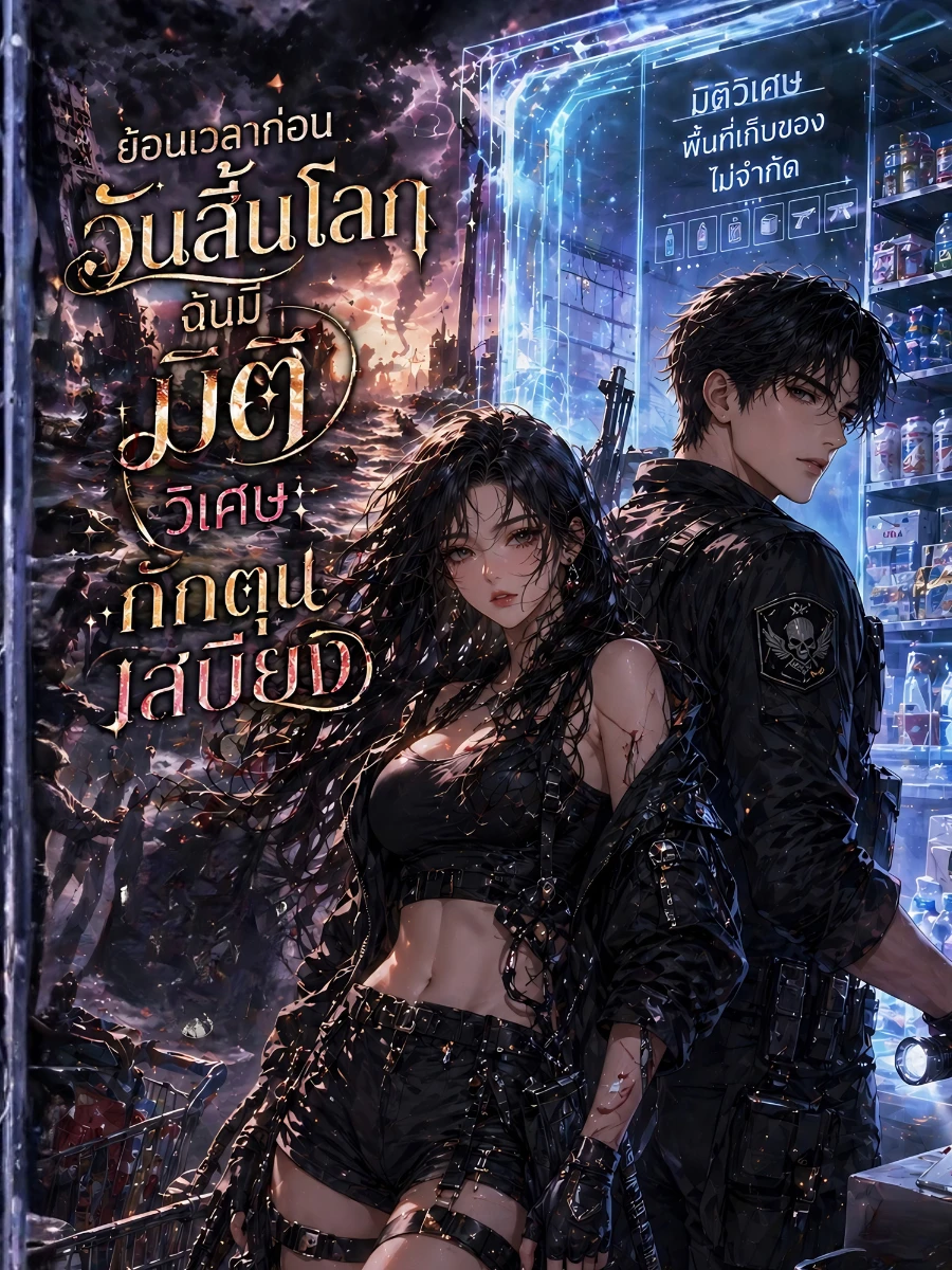 ปก [จบแล้ว] ย้อนเวลาก่อนวันสิ้นโลก ฉันมีมิติวิเศษกักตุนเสบียง