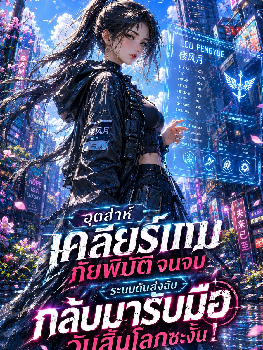 ปก อุตส่าห์เคลียร์เกมภัยพิบัติจนจบ ระบบดันส่งฉันกลับมารับมือวันสิ้นโลกซะงั้น!