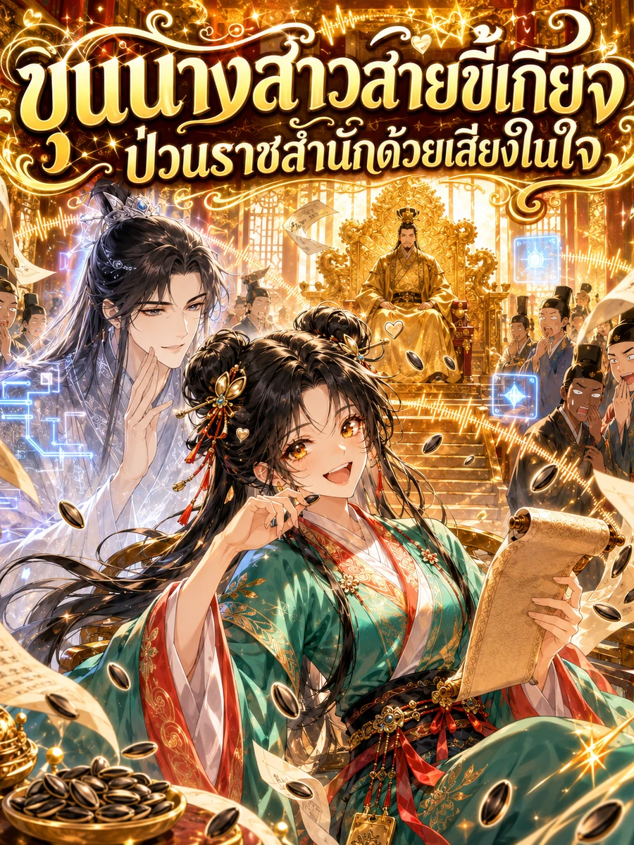ปก [จบแล้ว] ขุนนางสาวสายขี้เกียจ ป่วนราชสํานักด้วยเสียงในใจ
