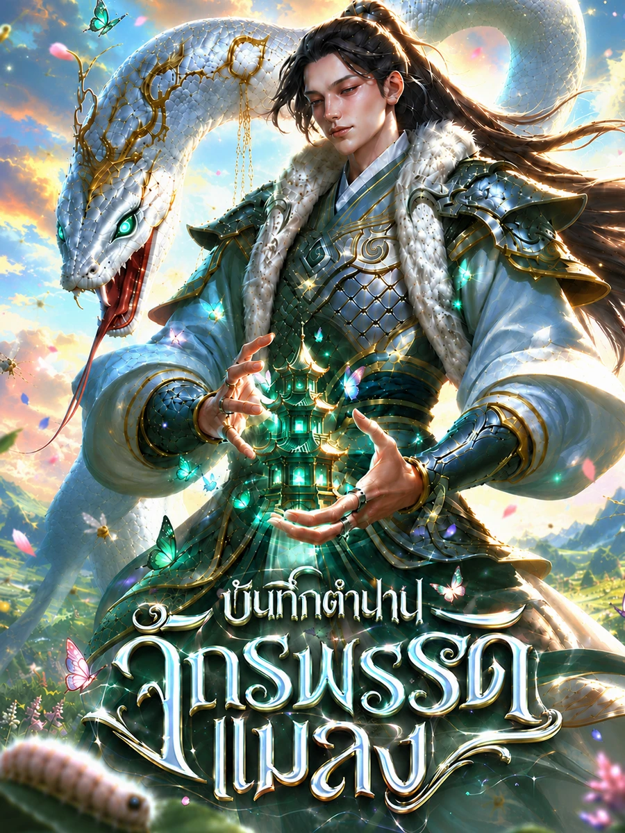 ปก บันทึกตํานานจักรพรรดิแมลง