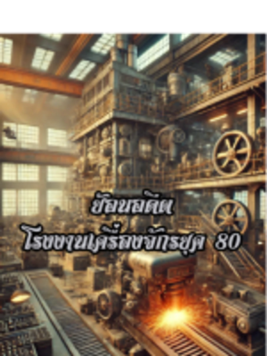ปก ย้อนอดีตโรงงานเครื่องจักรยุค80
