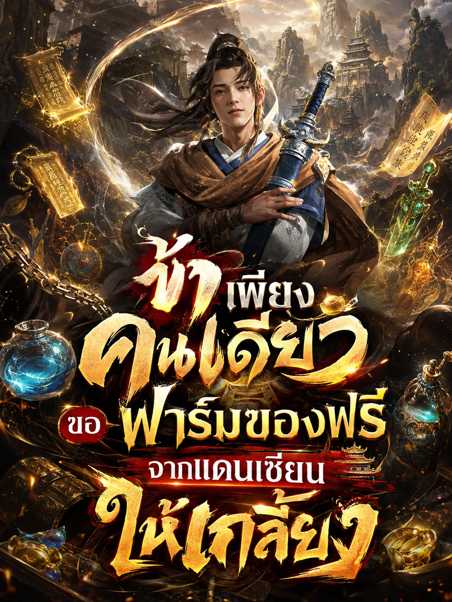 ปก ข้าเพียงคนเดียว ขอฟาร์มของฟรีจากแดนเซียนให้เกลี้ยง