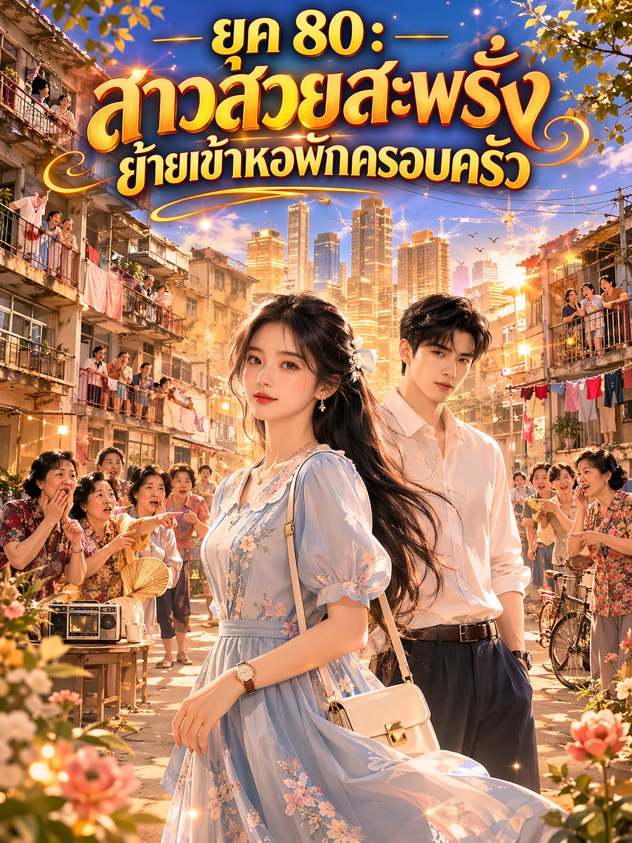 ปก ยุค 80: สาวสวยสะพรั่งย้ายเข้าหอพักครอบครัว