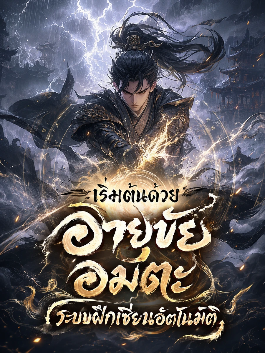 ปก เริ่มต้นด้วยอายุขัยอมตะ ระบบฝึกเซียนอัตโนมัติ