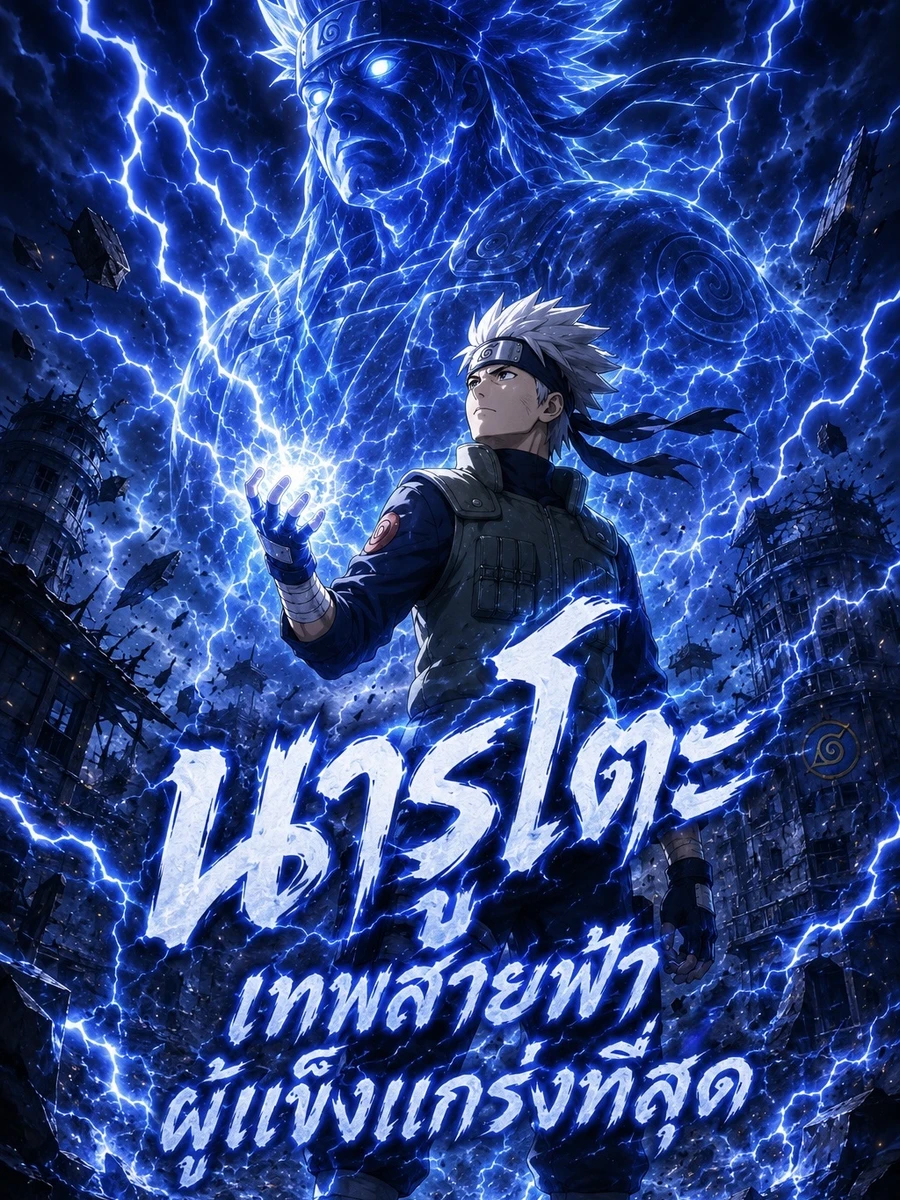 ปก นารูโตะ เทพสายฟ้าผู้แข็งแกร่งที่สุด
