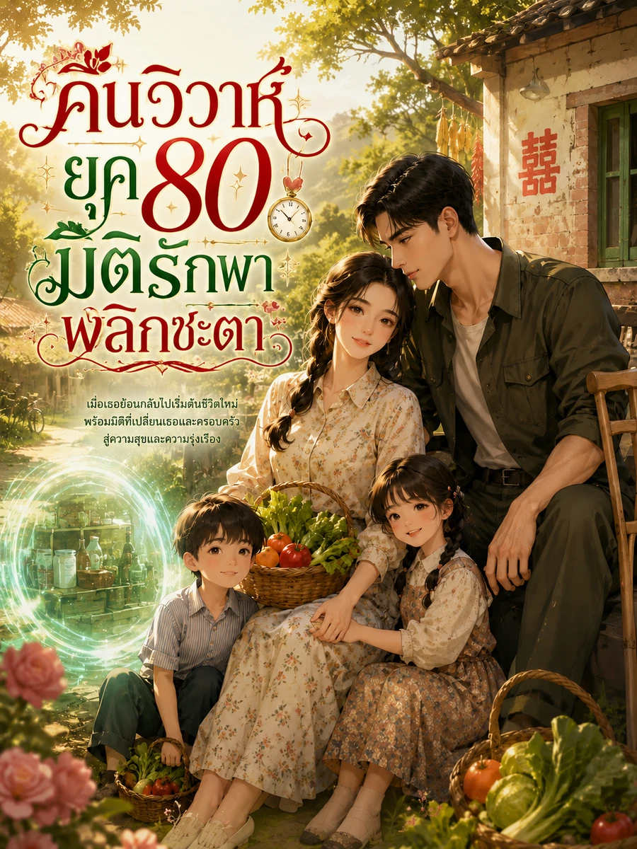 ปก [ จบแล้ว อ่านฟรีทุกตอน ] คืนวิวาห์ยุค 80 มิติรักพาพลิกชะตา