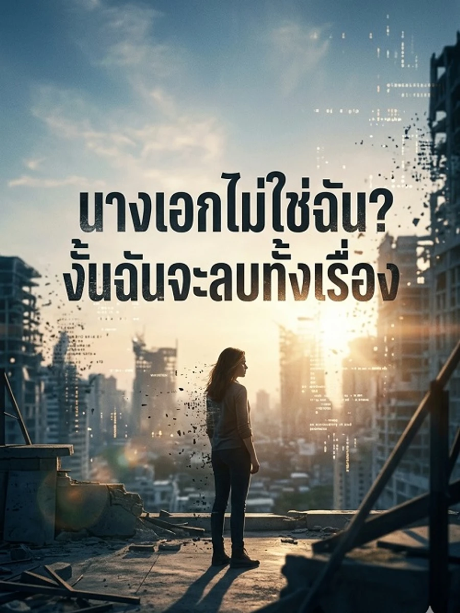 ปก นางเอกไม่ใช่ฉัน? งั้นฉันจะลบทั้งเรื่อง