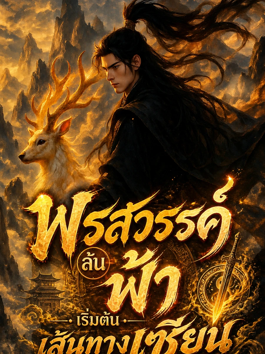 ปก พรสวรรค์ล้นฟ้า เริ่มต้นเส้นทางเซียน